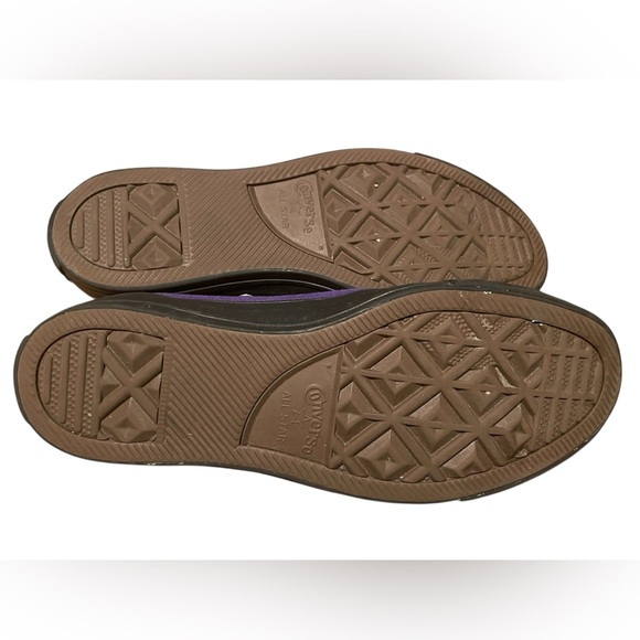 Converse - Purple w/ pink laces - Summer Goals - M6.5/W8.5 - Picture 3 of 4